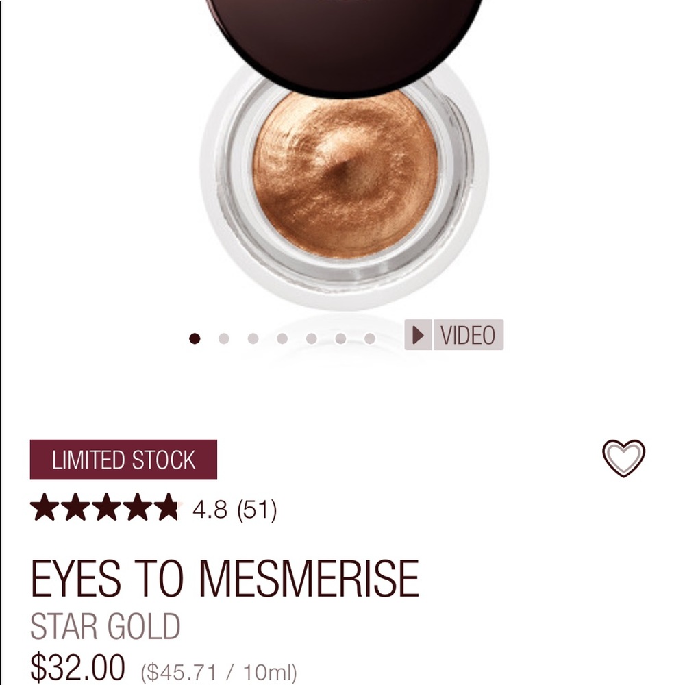 Charlotte Tilbury Eyes to Mesmerise Star Gold